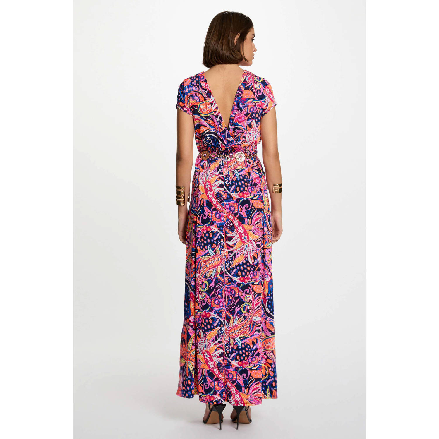Morgan maxi jurk roze