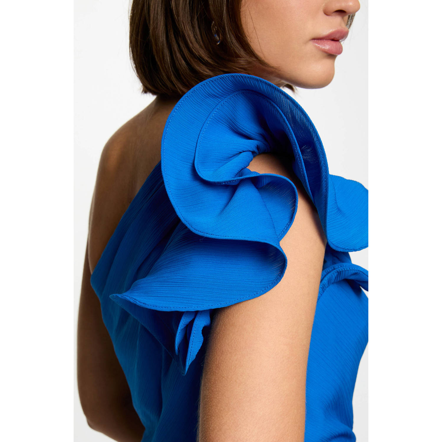 Morgan korte jurk blauw