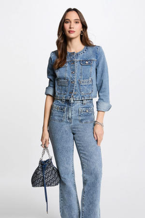spijkerjas medium blue denim