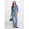 Morgan spijkerjas medium blue denim