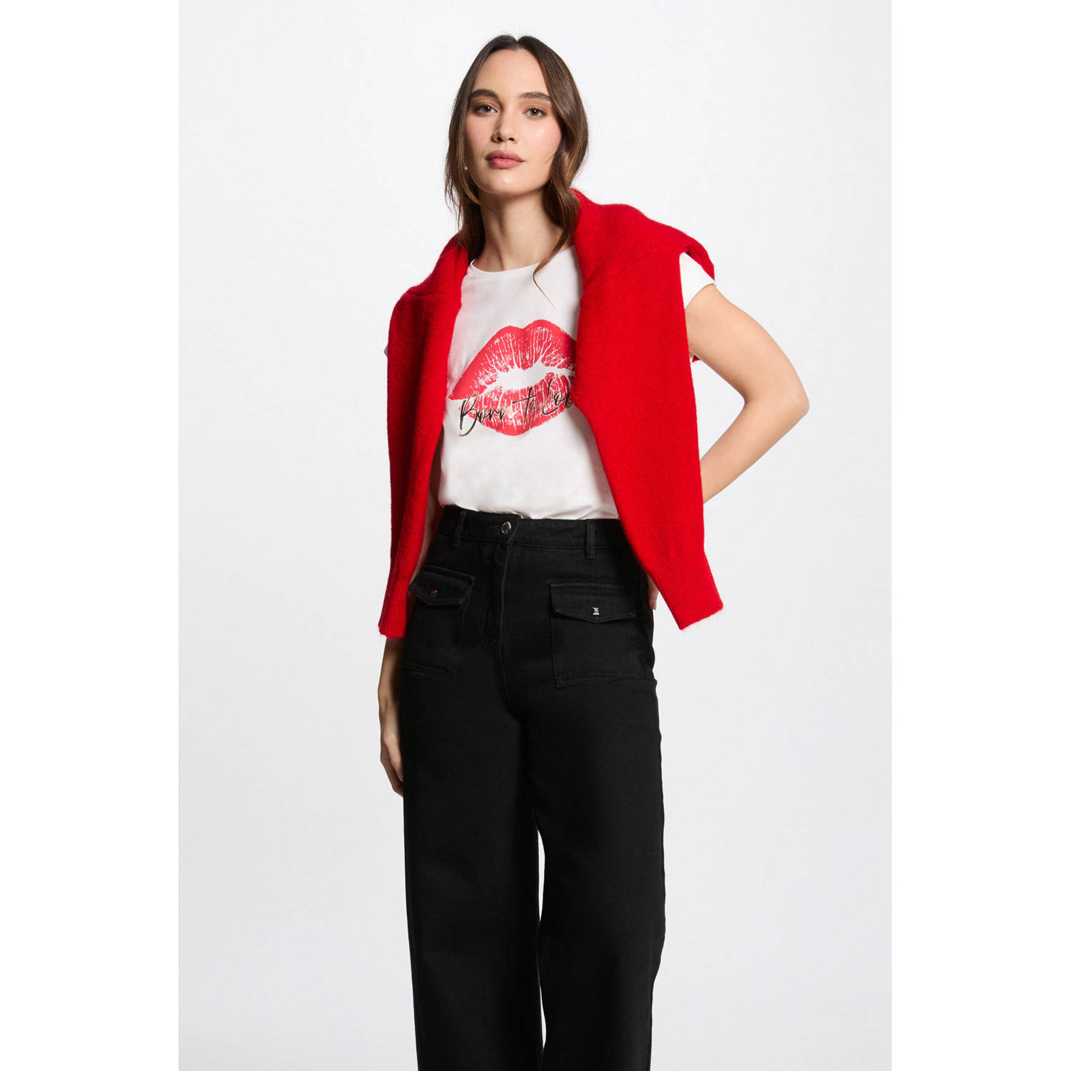 Morgan t-shirt ecru