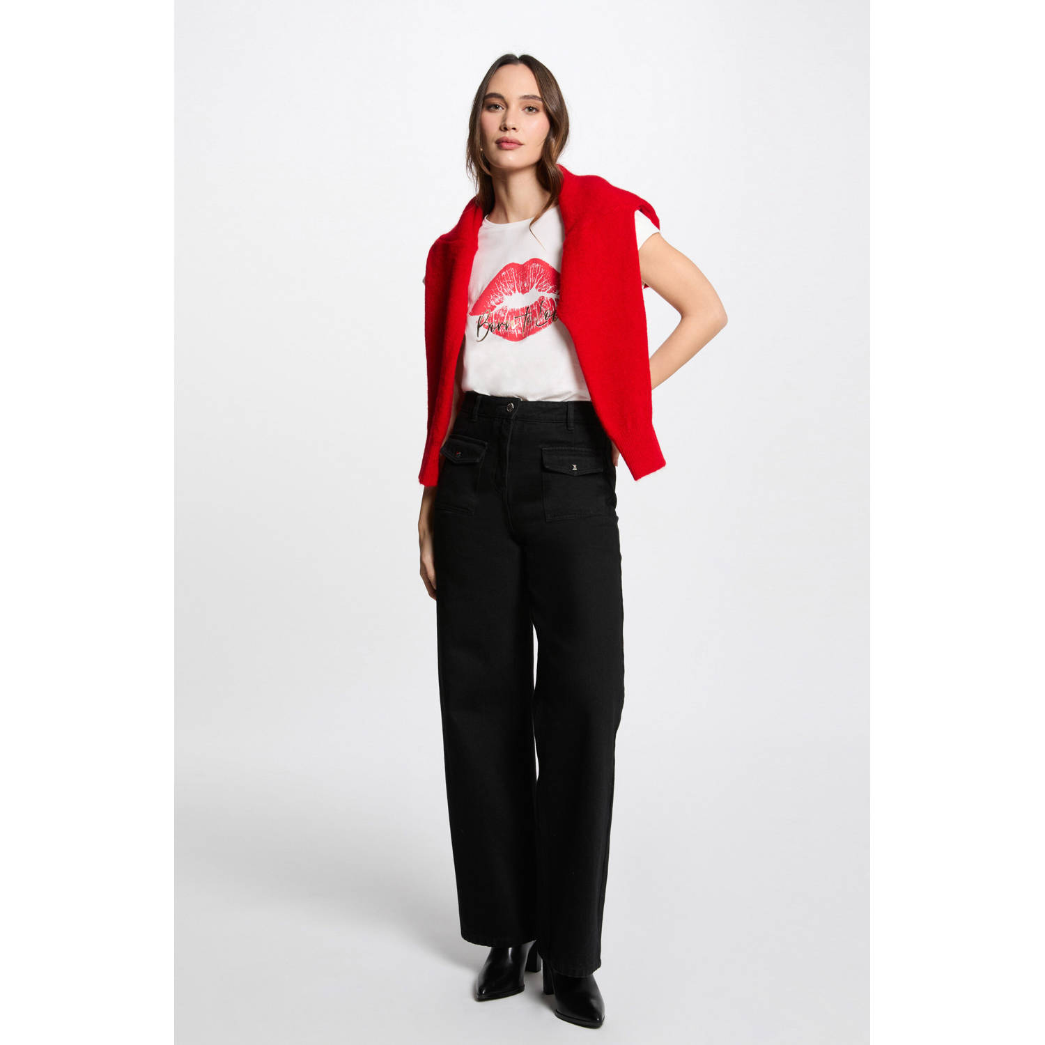 Morgan t-shirt ecru