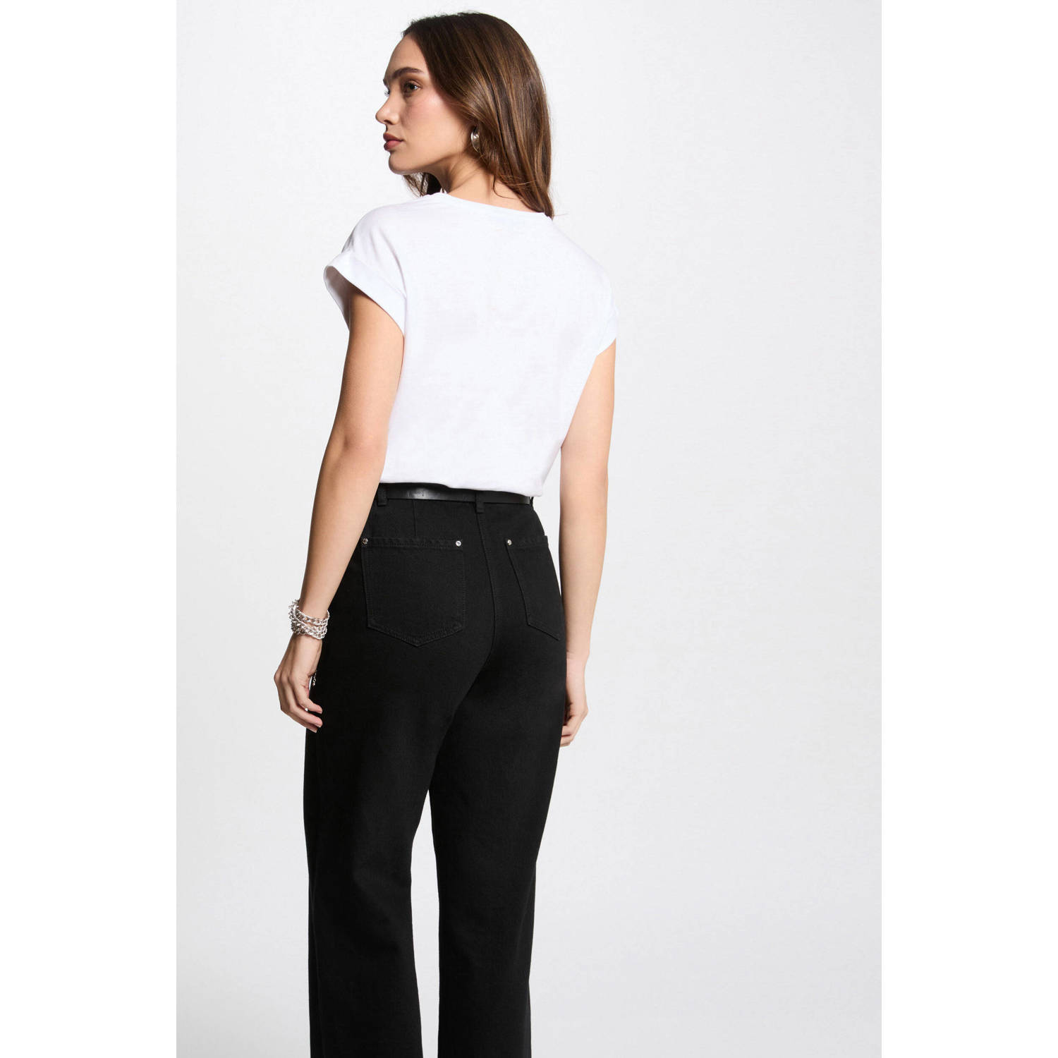 Morgan T-shirt wit