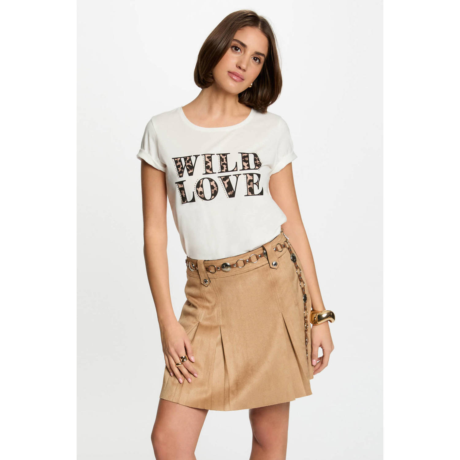 Morgan T-shirt ecru