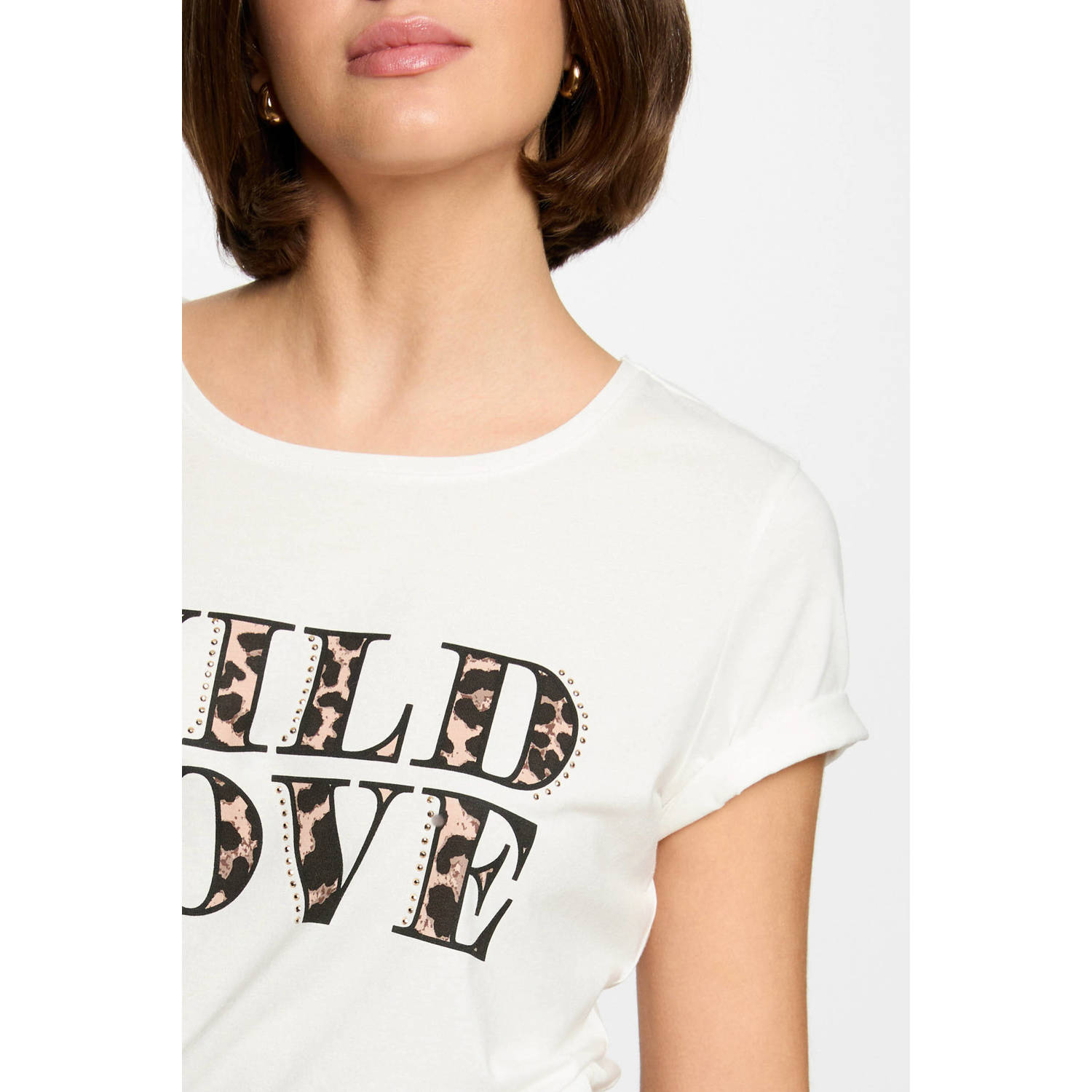 Morgan T-shirt ecru