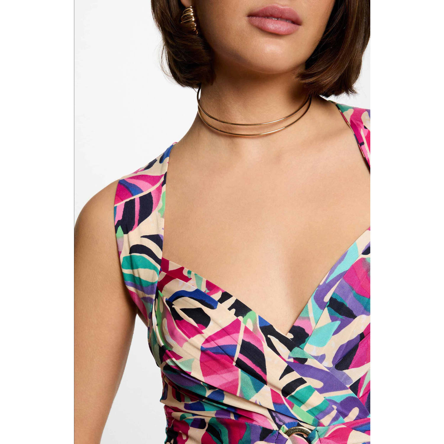 Morgan maxi jurk multi