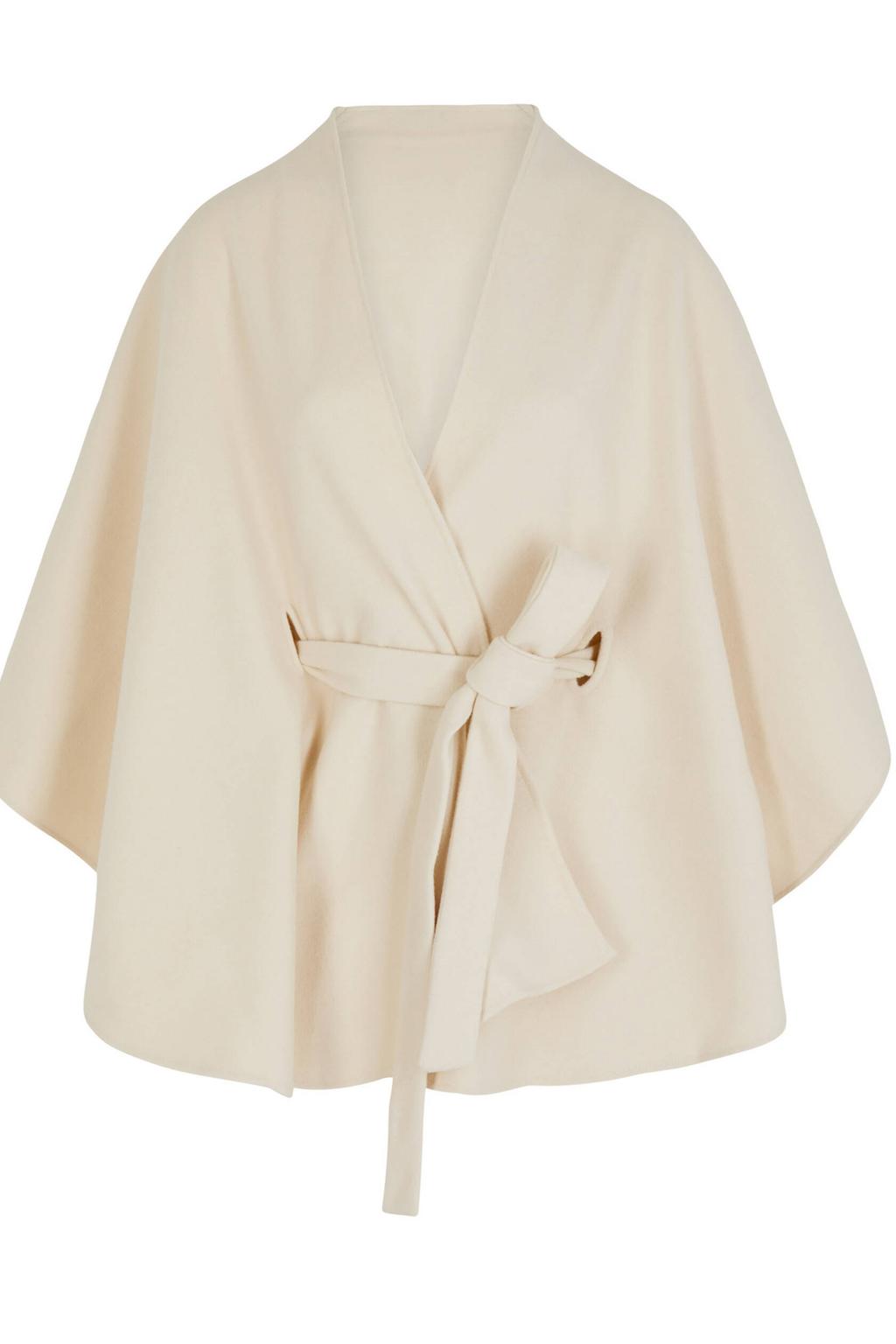 Morgan poncho ecru