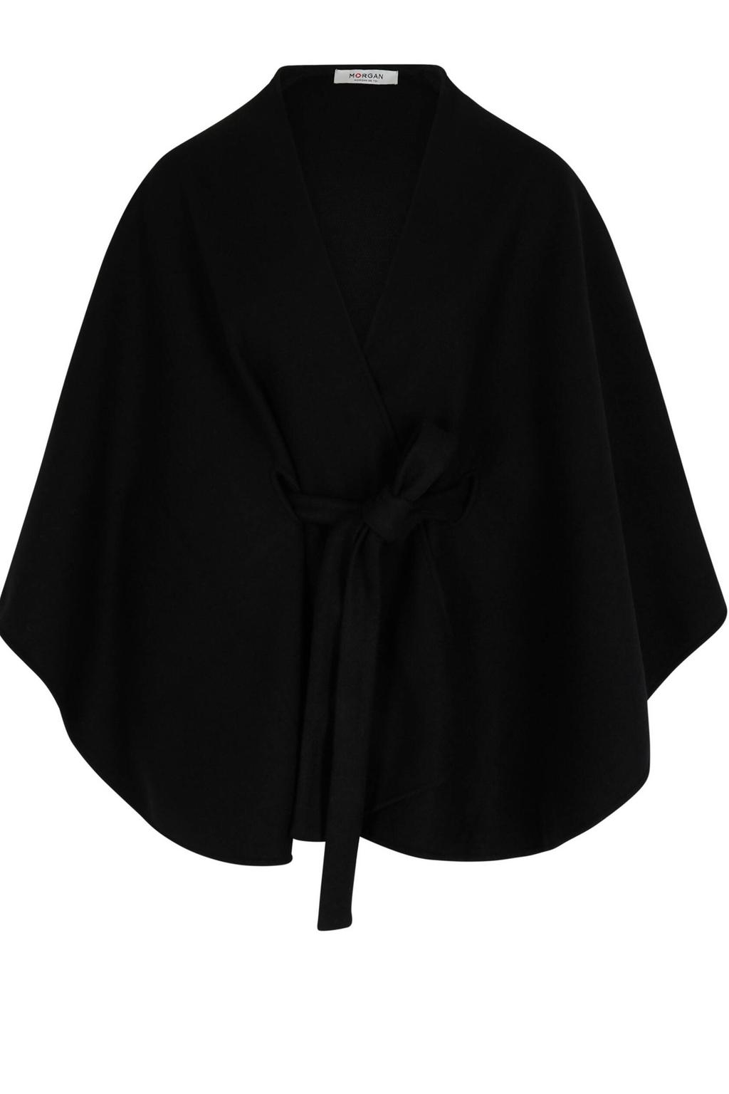 Morgan poncho zwart