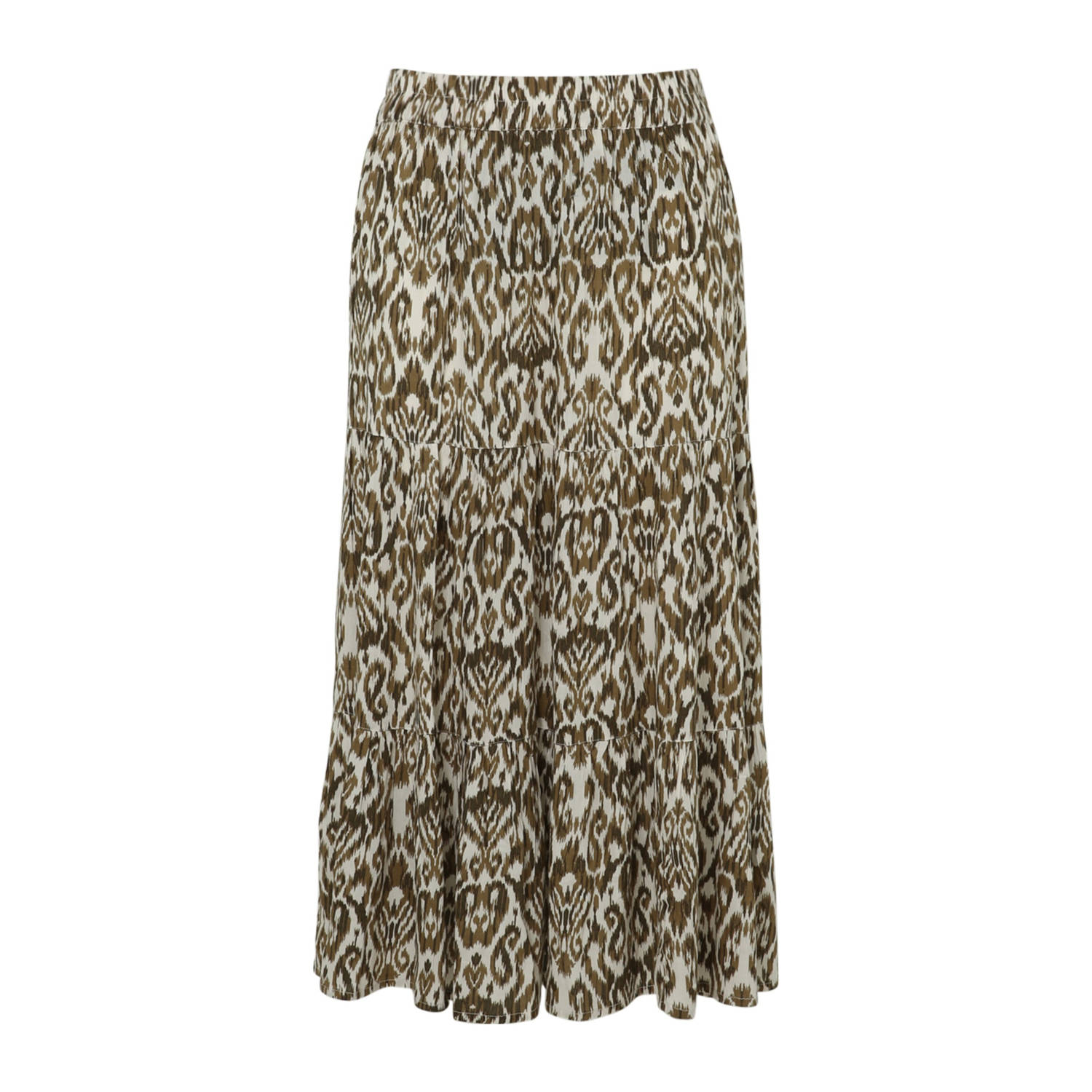 Paprika maxi rok kaki