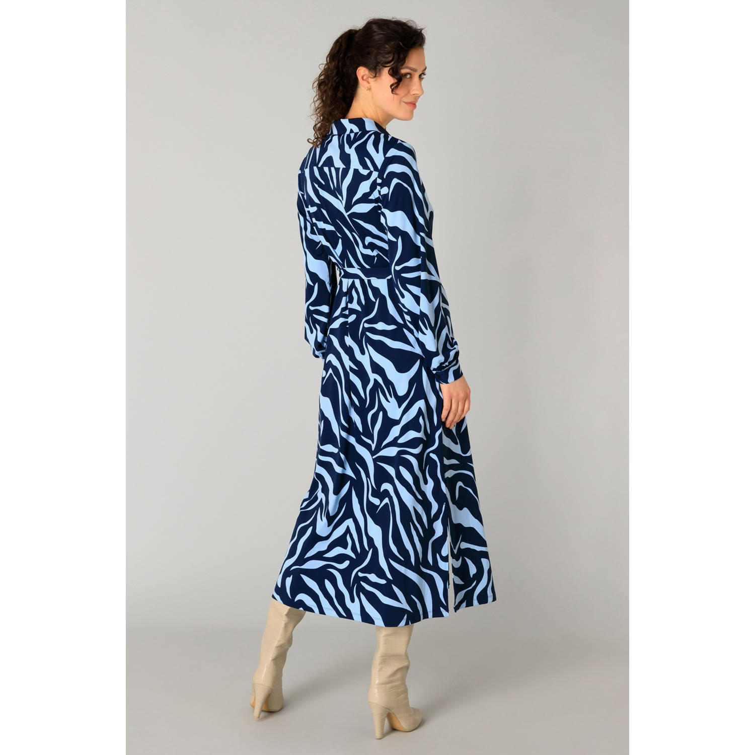 Yest blousejurk donkerblauw