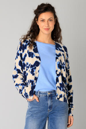 gebreid vest ecru