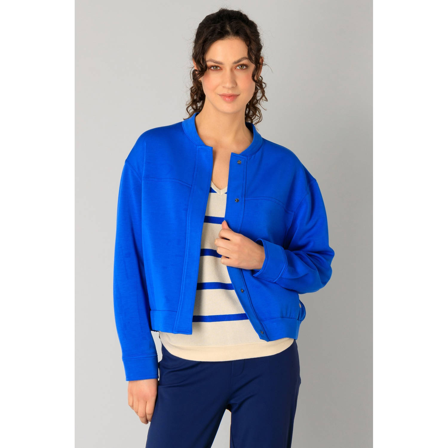 Yest bomberjack blauw