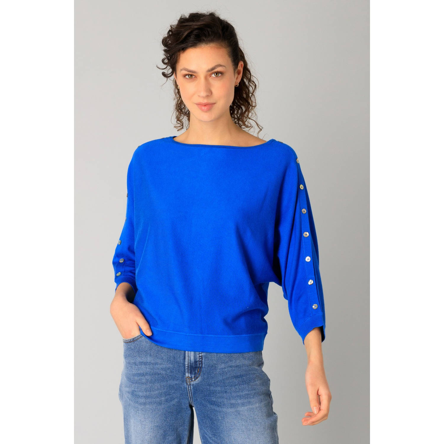 Yest pullover blauw