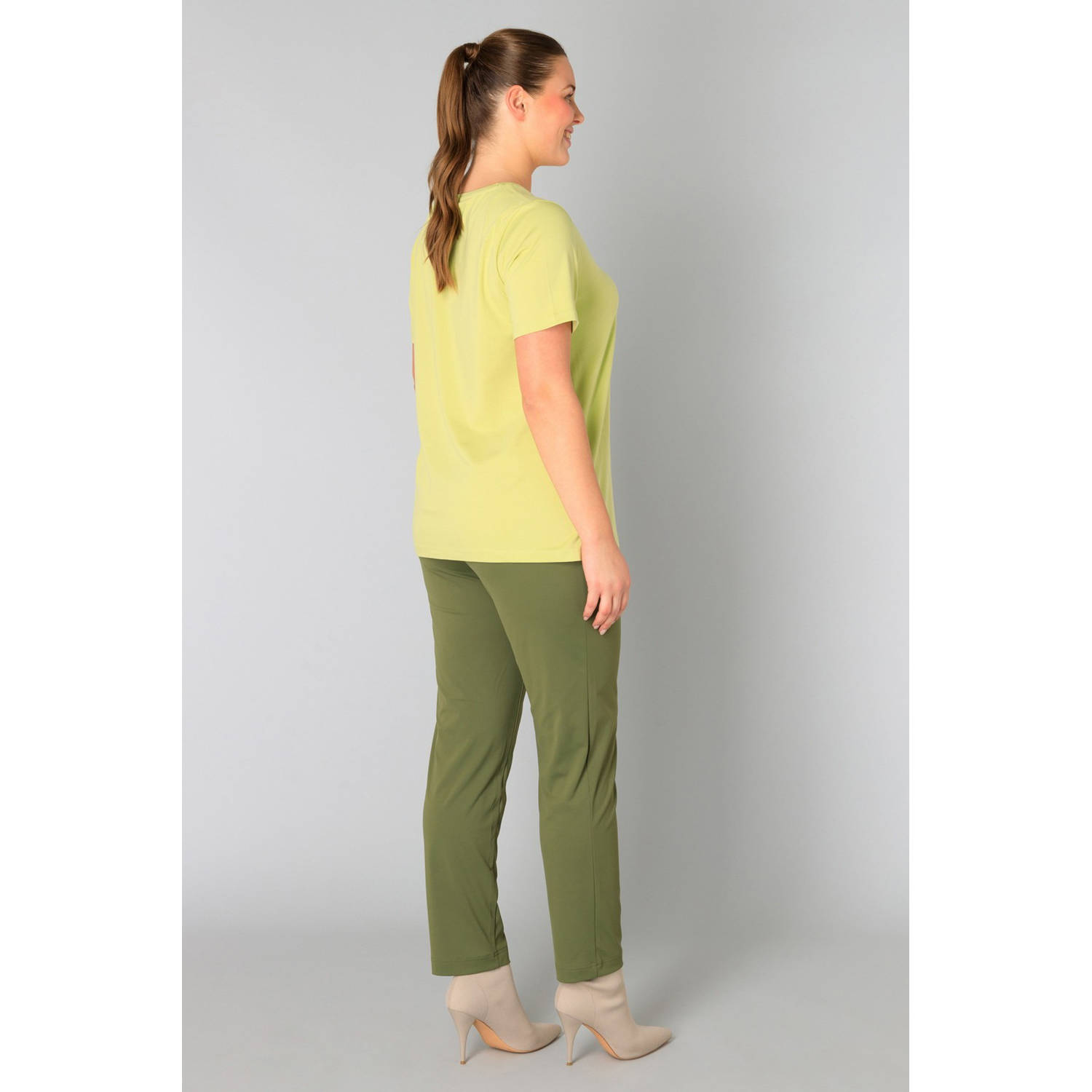Yesta T-shirt geel