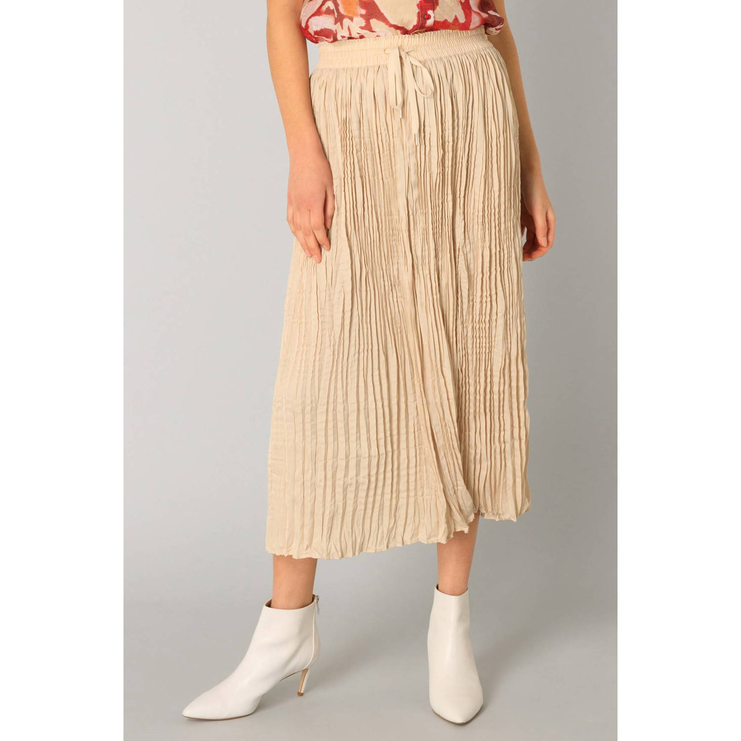 Yest midi rok beige
