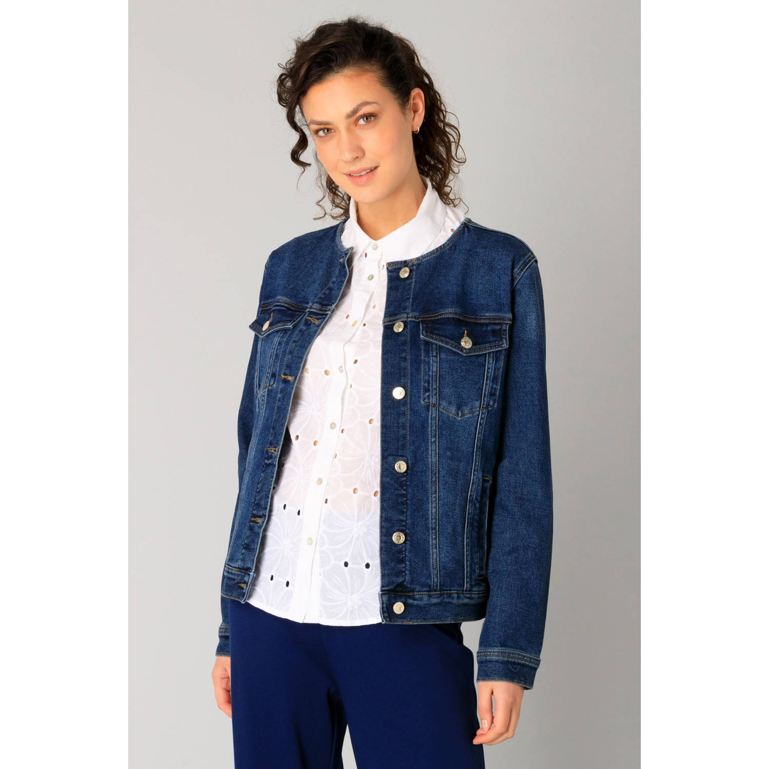 Yest spijkerjas dark blue denim