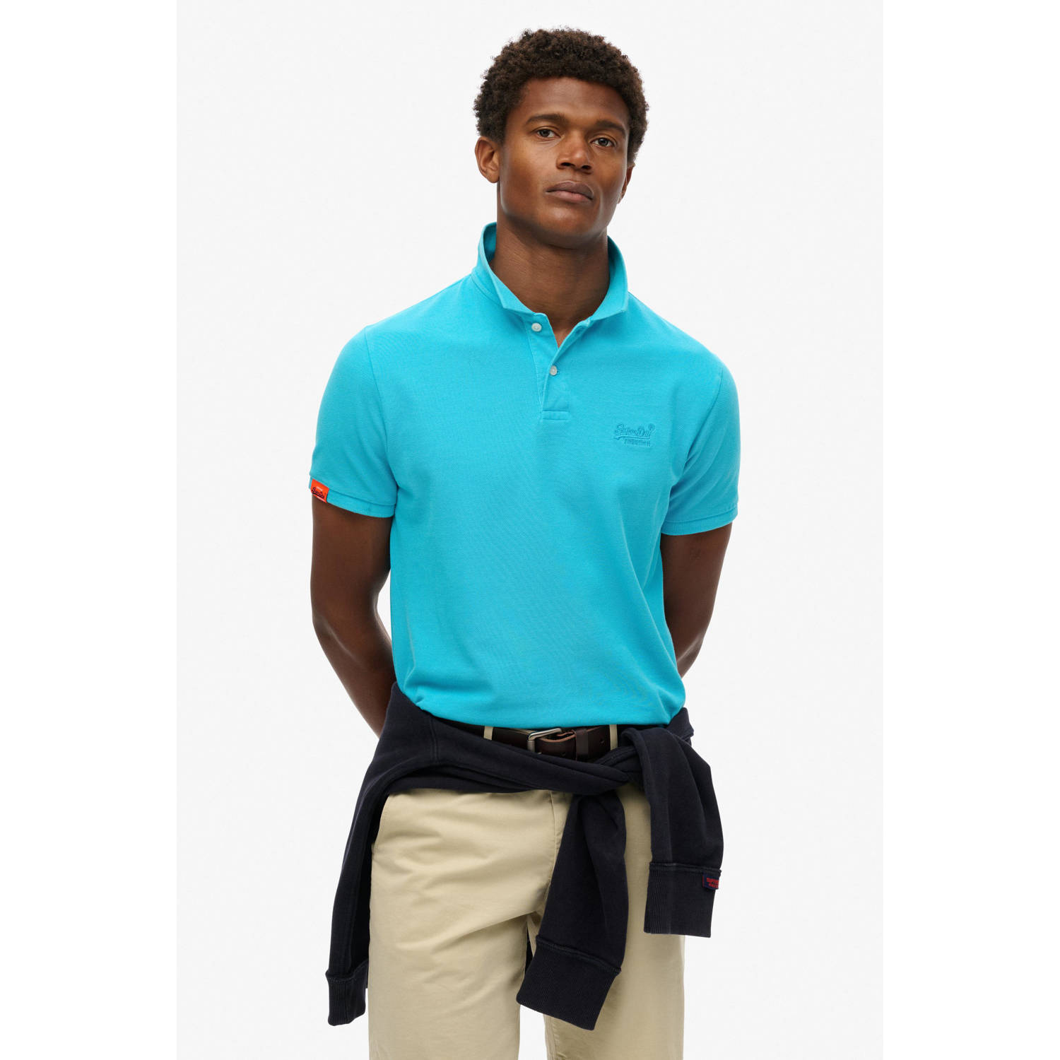 Superdry Vintage Destroy Polo Heren