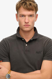 thumbnail: Superdry regular polo antraciet