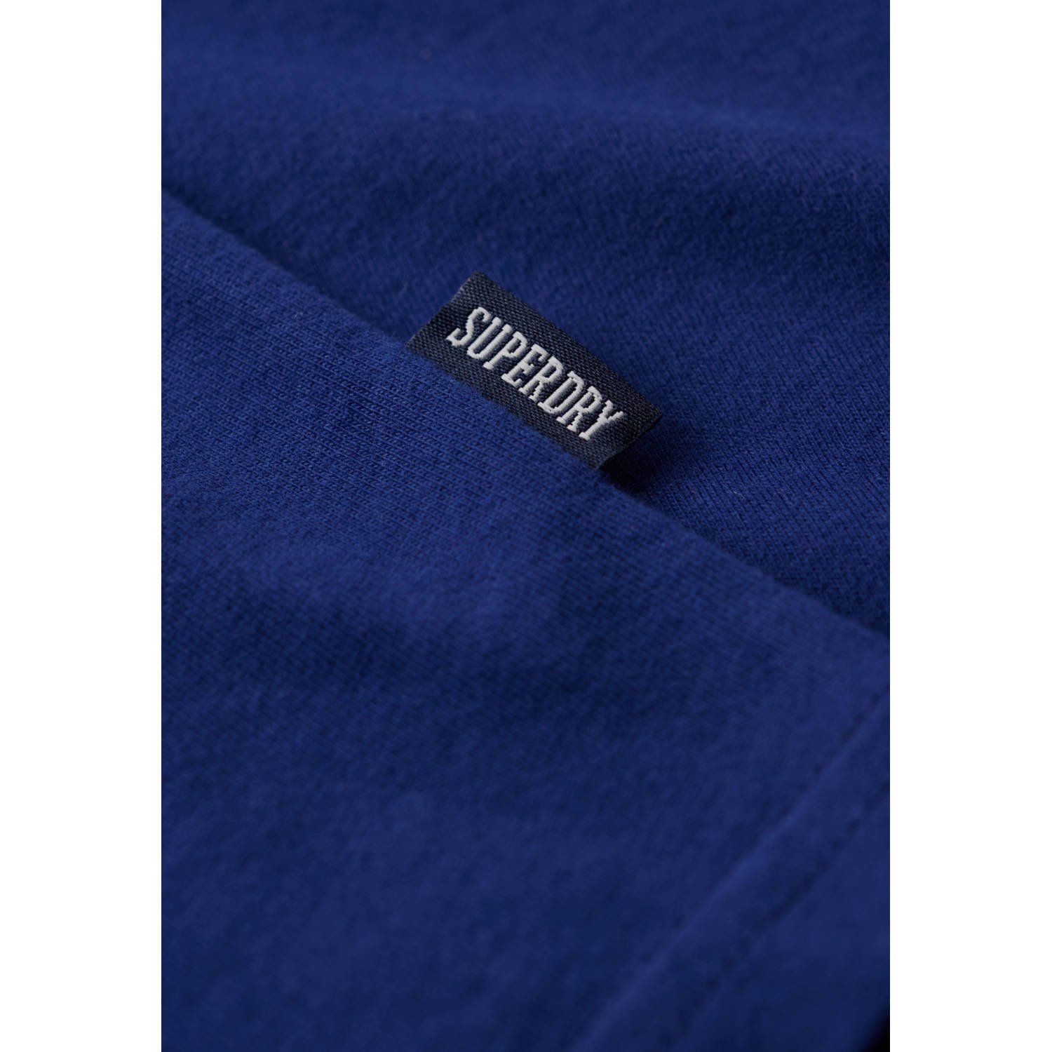 Superdry slim fit t-shirt donkerblauw
