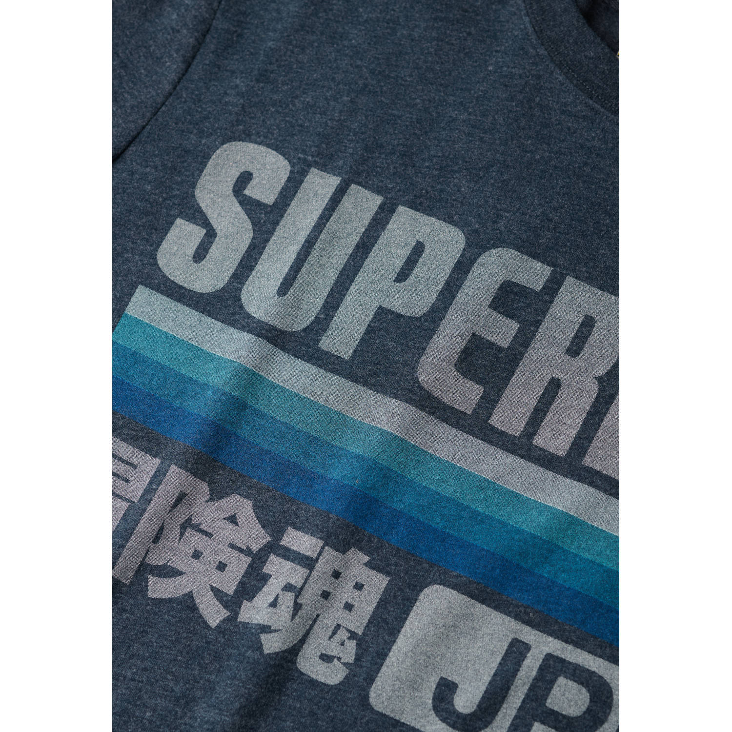 Superdry T-shirt donkerblauw