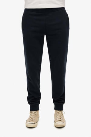 slim joggingbroek donkerblauw