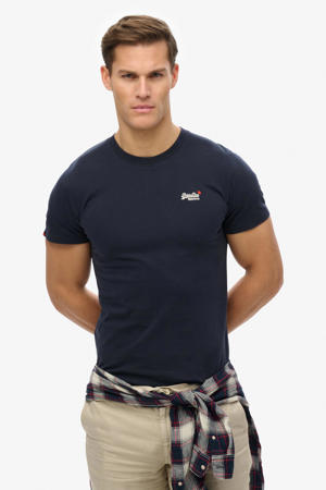 T-shirt donkerblauw