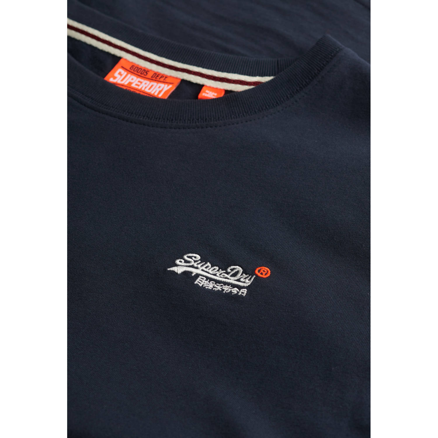 Superdry T-shirt donkerblauw