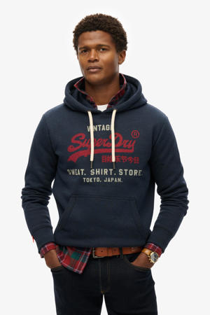 hoodie donkerblauw