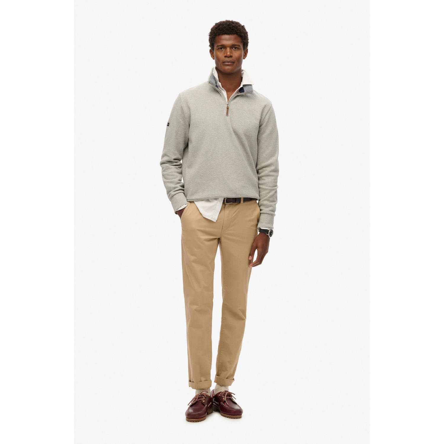 Superdry sweater grijs