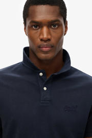 thumbnail: Superdry regular polo donkerblauw