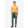 Superdry slim fit t-shirt geel