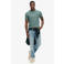 Superdry slim T-shirt groen
