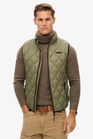 bodywarmer olijfgroen