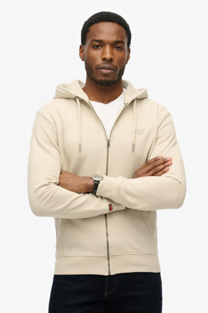 sweatvest beige