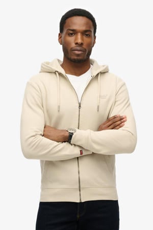 sweatvest beige