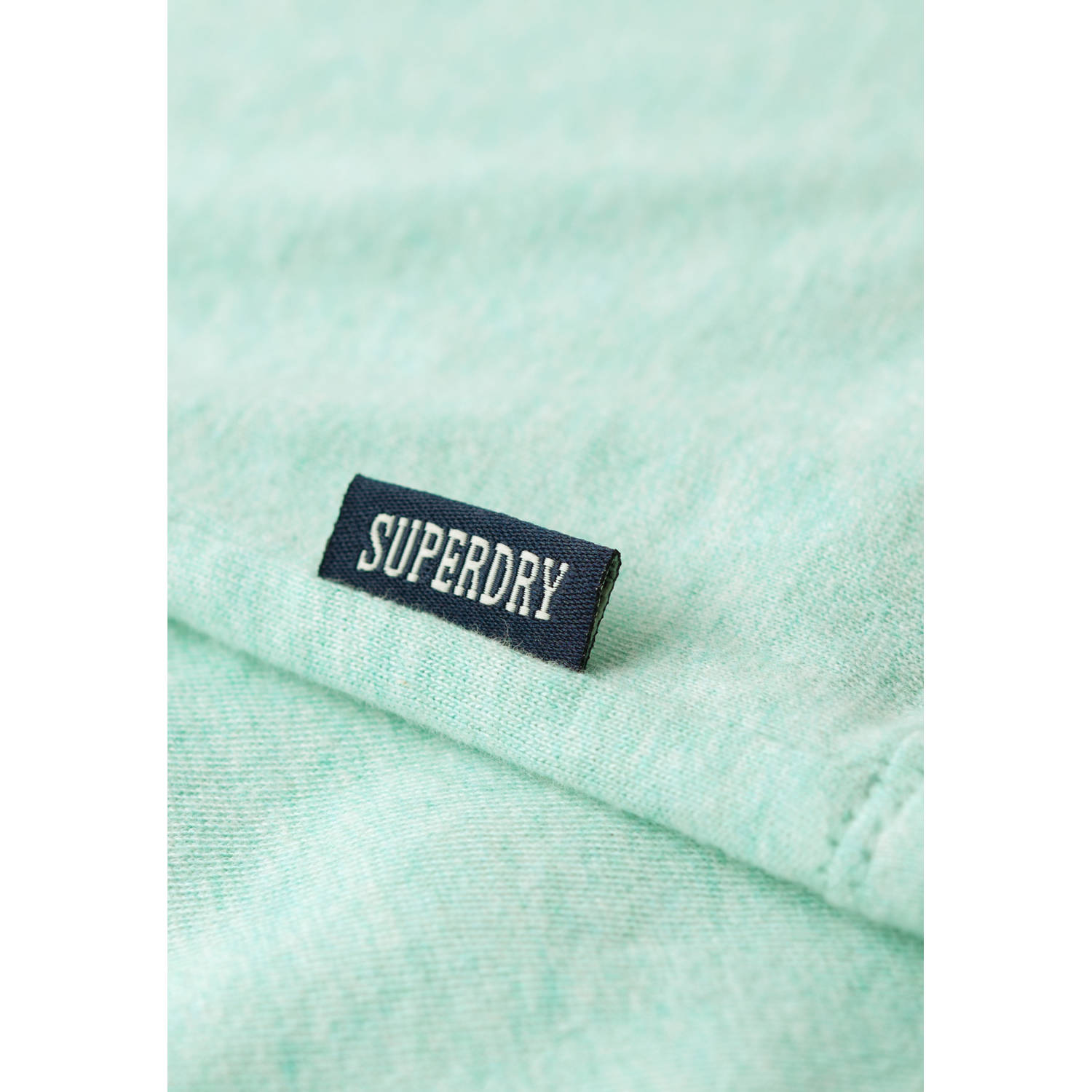 Superdry t-shirt mintgroen