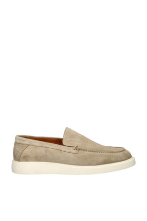   suède loafers beige