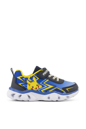   sneakers met lichtjes blauw