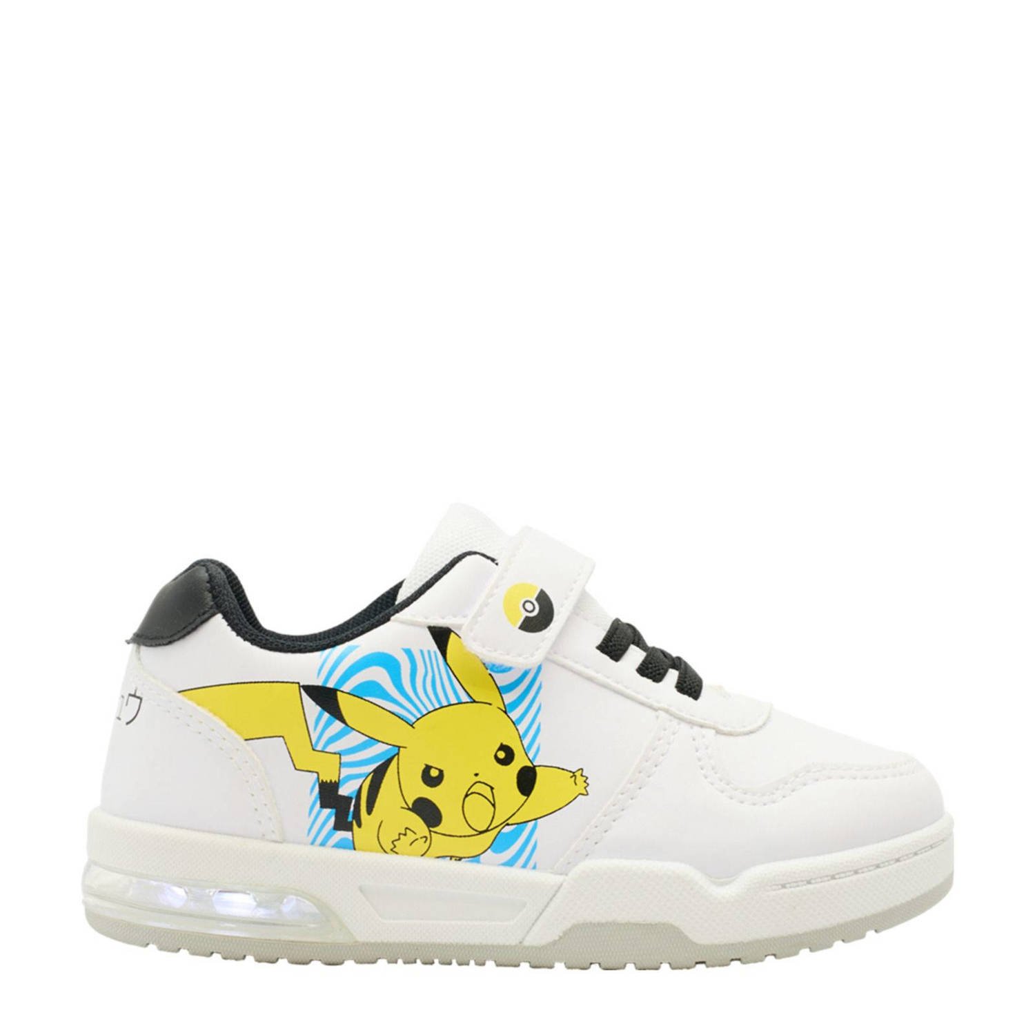 Pokémon sneakers met lichtjes wit