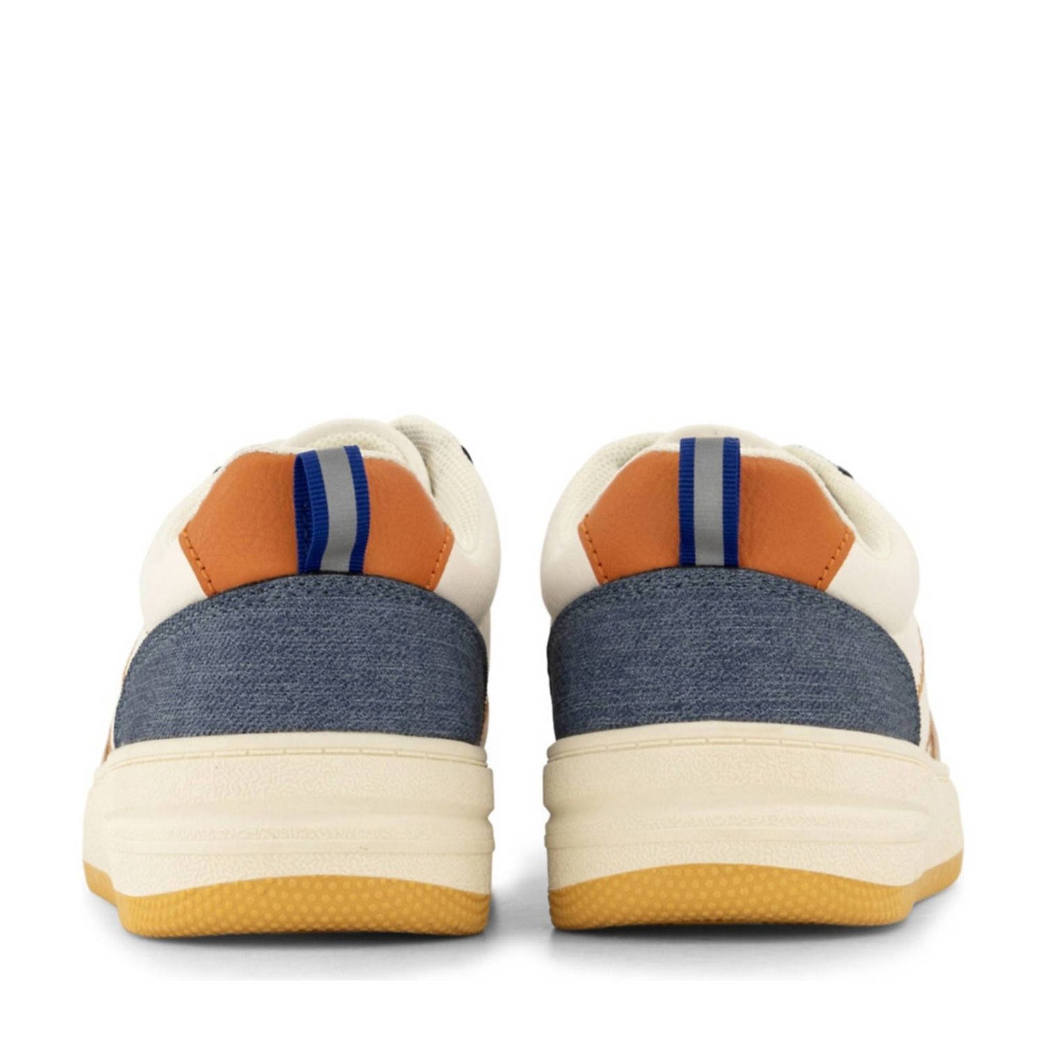 Vty sneakers ecru blauw