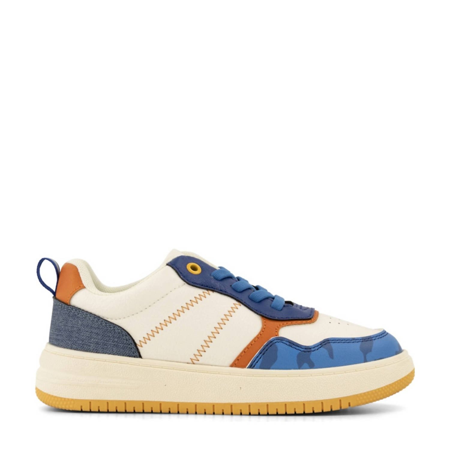 Vty sneakers ecru blauw