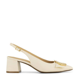 slingback pumps beige