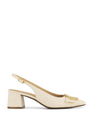 slingback pumps beige