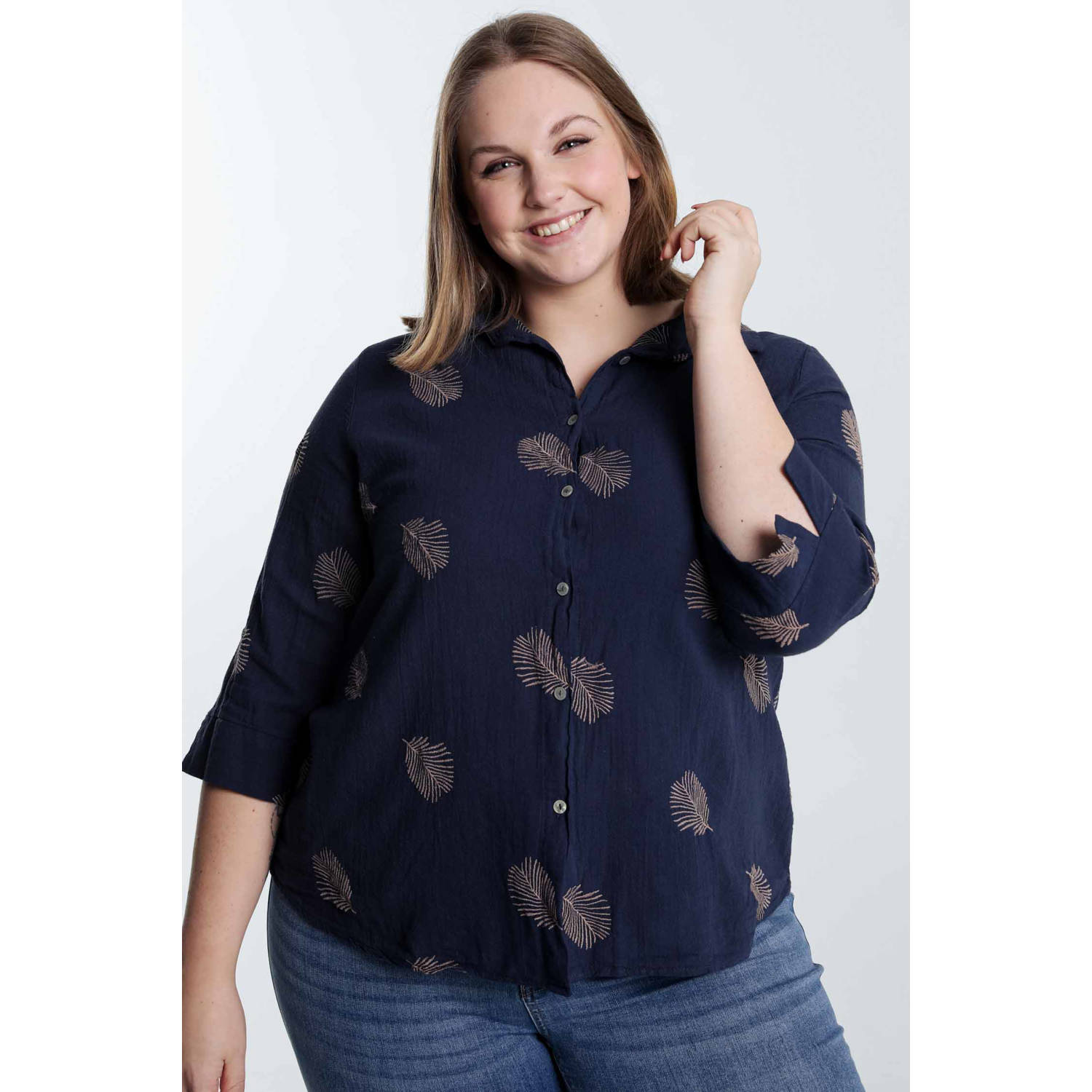Paprika blouse marine