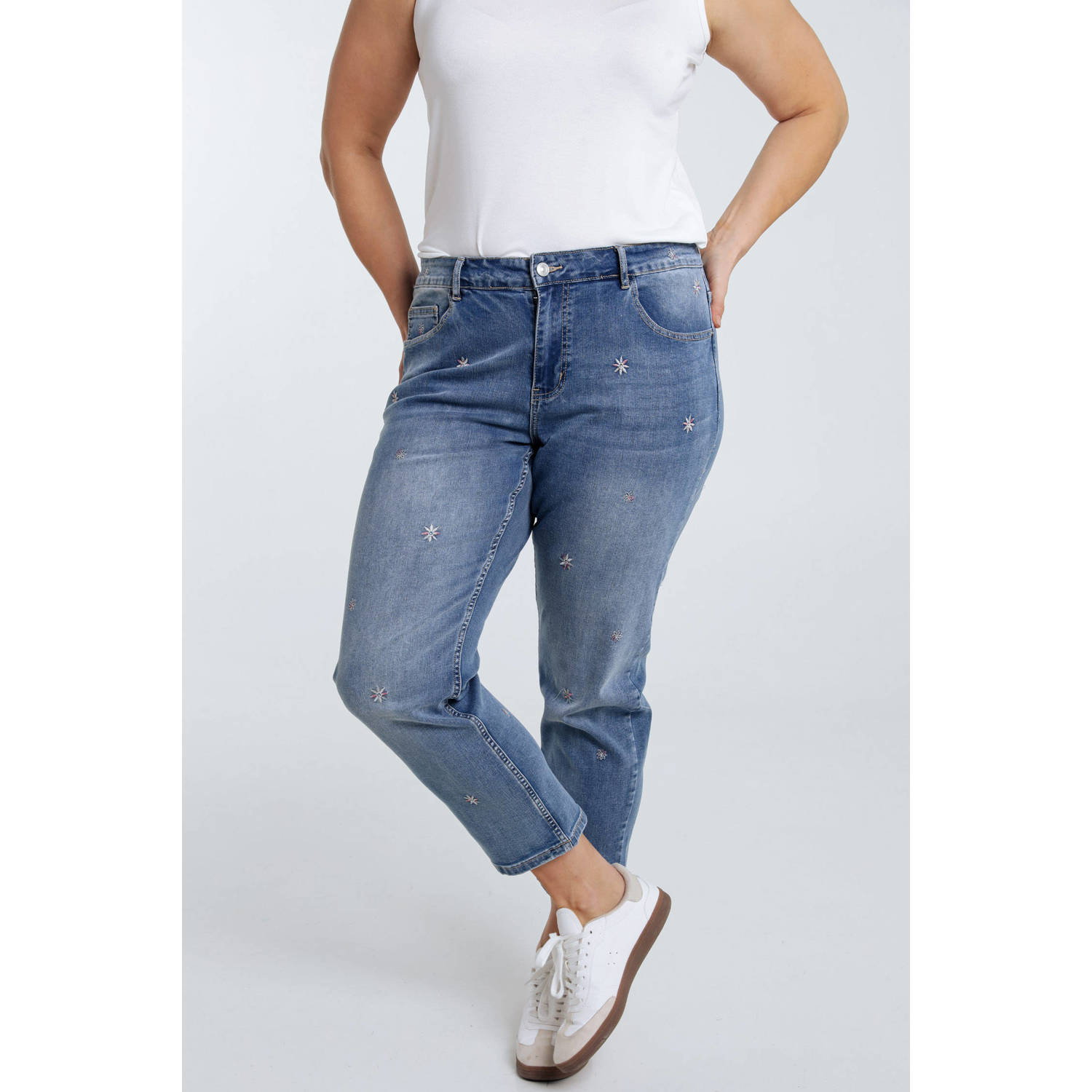 Paprika medium blue denim
