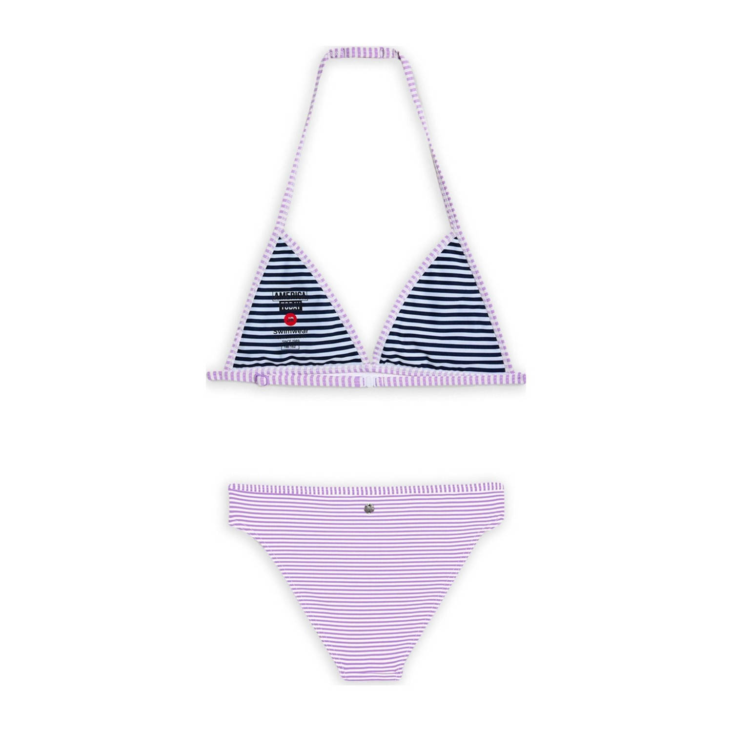 America Today triangel bikini lila