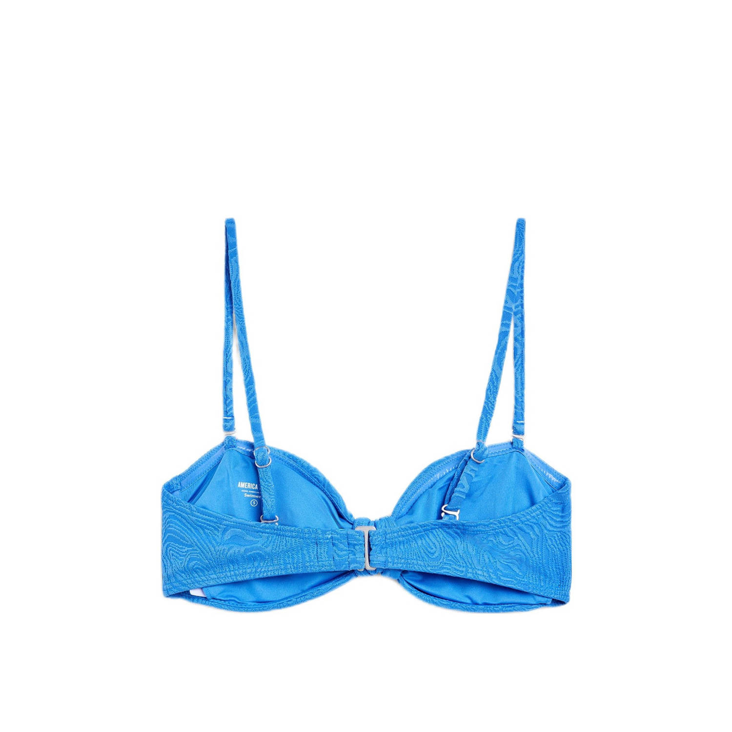 America Today voorgevormde strapless beugel bikinitop Allison blauw