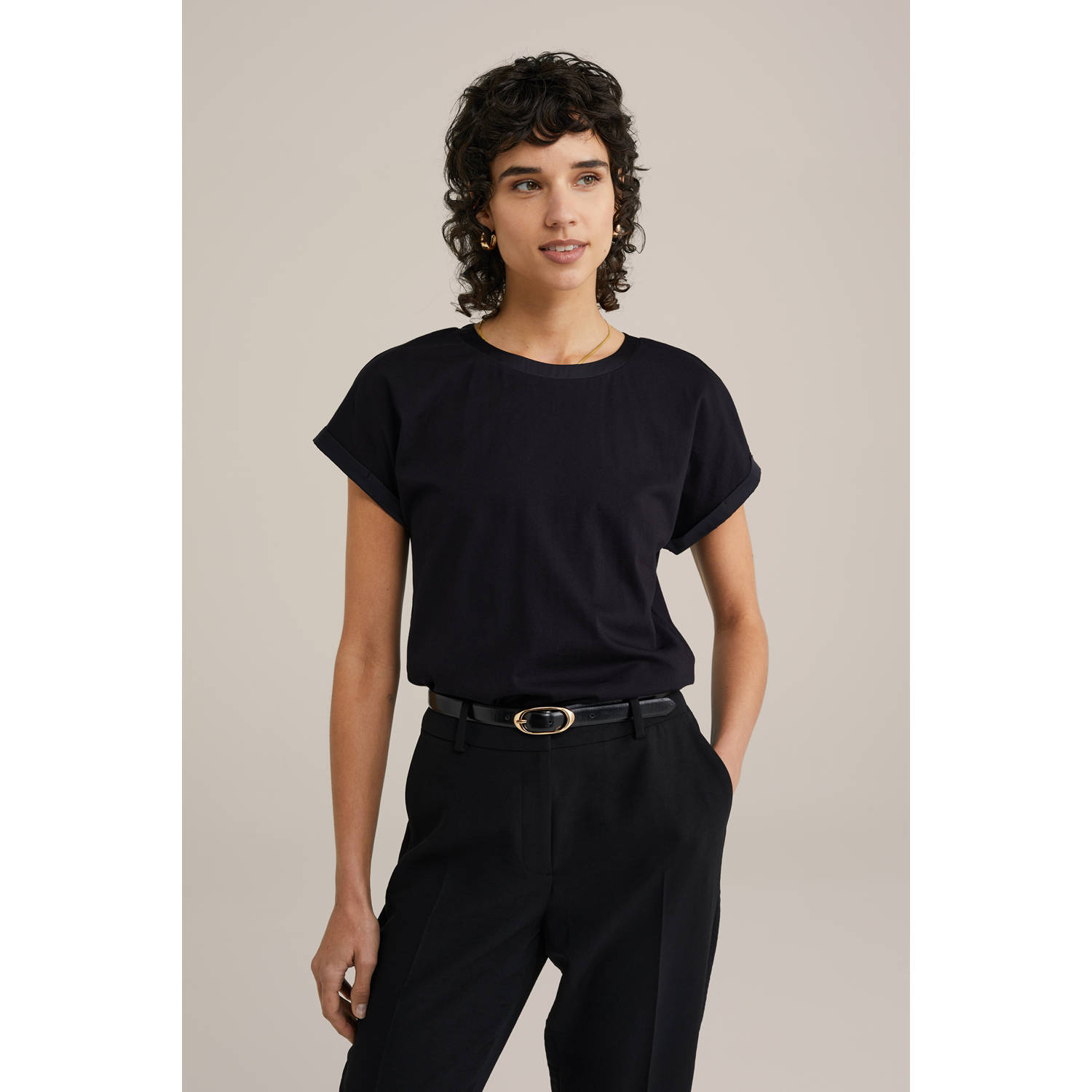WE Fashion top zwart