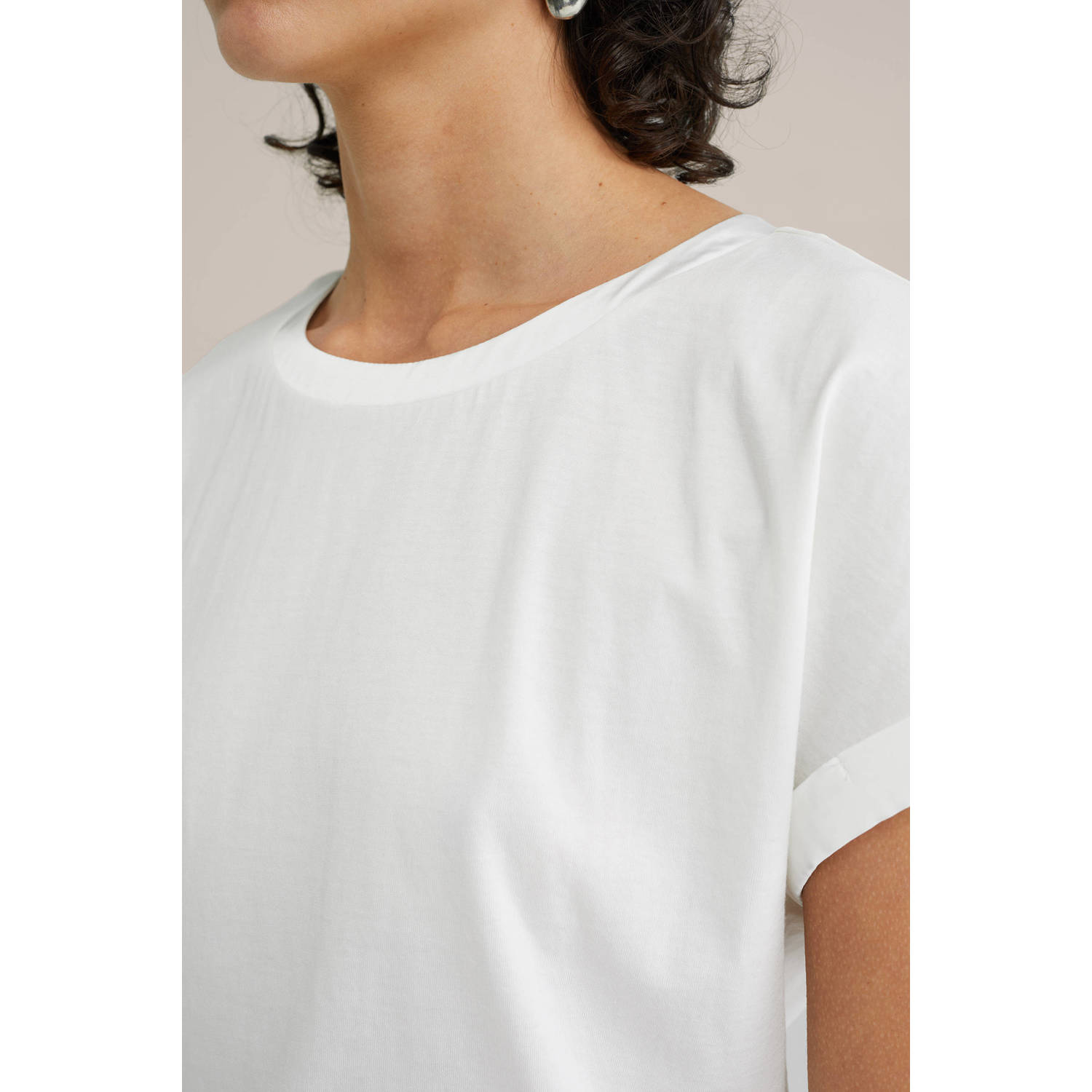 WE Fashion top ecru