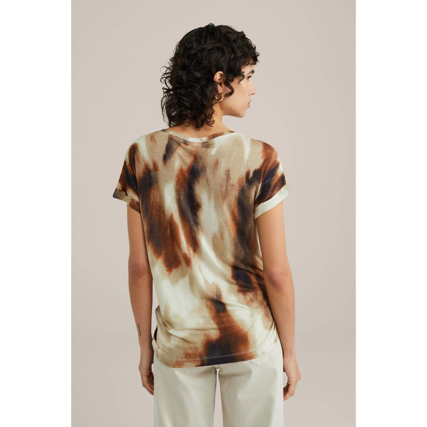 WE Fashion top beige